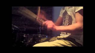 Raised Fist Man Earth (drum cover)