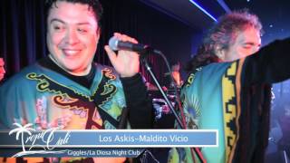 Los Askis-Maldito Vicio en vivo desde Giggles/La Diosa Night Club Tour 2016