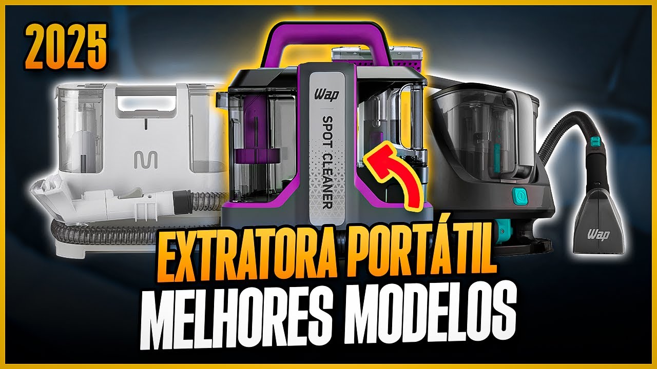 Qual a MELHOR EXTRATORA PORTÁTIL para Comprar em 2025? 3 Modelos Mais Vendidos! Extratoras Portáteis