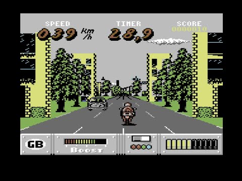Out Run Europa (C64 Longplay)