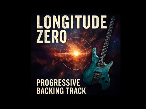 🎸 Longitude Zero | Epic Cinematic Progressive Guitar Backing Track in E Minor (4/4 – 140 BPM )