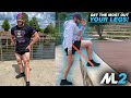 Squats and Deadlifts for Days - BAND LEG BLAST! - Home Gym Workout Day 18