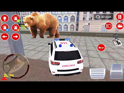 American Rescue Ambulance Van Simulator – 911 Emergency Call Police Van Driver #3 – Android Gameplay