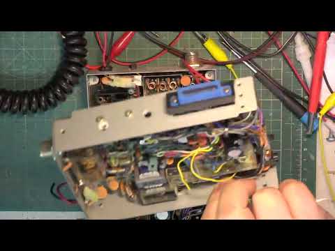 Realistic TRC2003 CB27/81 UK FM (remote) CB radio - Resurrection repair & alignment