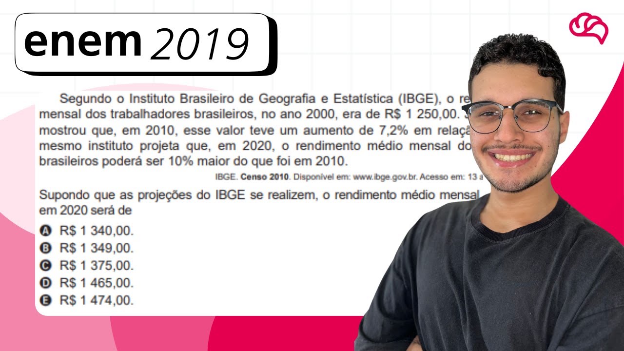 Resolução em Vídeo — Questão 153 ENEM 2019