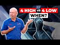 When To Use High Range Or Low Range Like A Pro Offroad