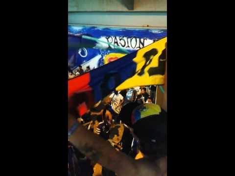 "PREVIA COMANDOS AZULES - MILLONARIOS VS JUNIOR 2014" Barra: Comandos Azules &bull; Club: Millonarios