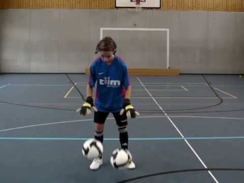 Fussballtraining: Ballfeeling #1 - Ballsicherheit - Torwarttraining