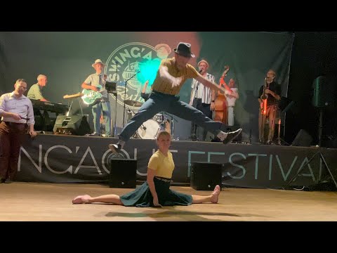 BOOGIE WOOGIE IMPROV - Sondre & Tanya dancing to the Brandy Snaps!