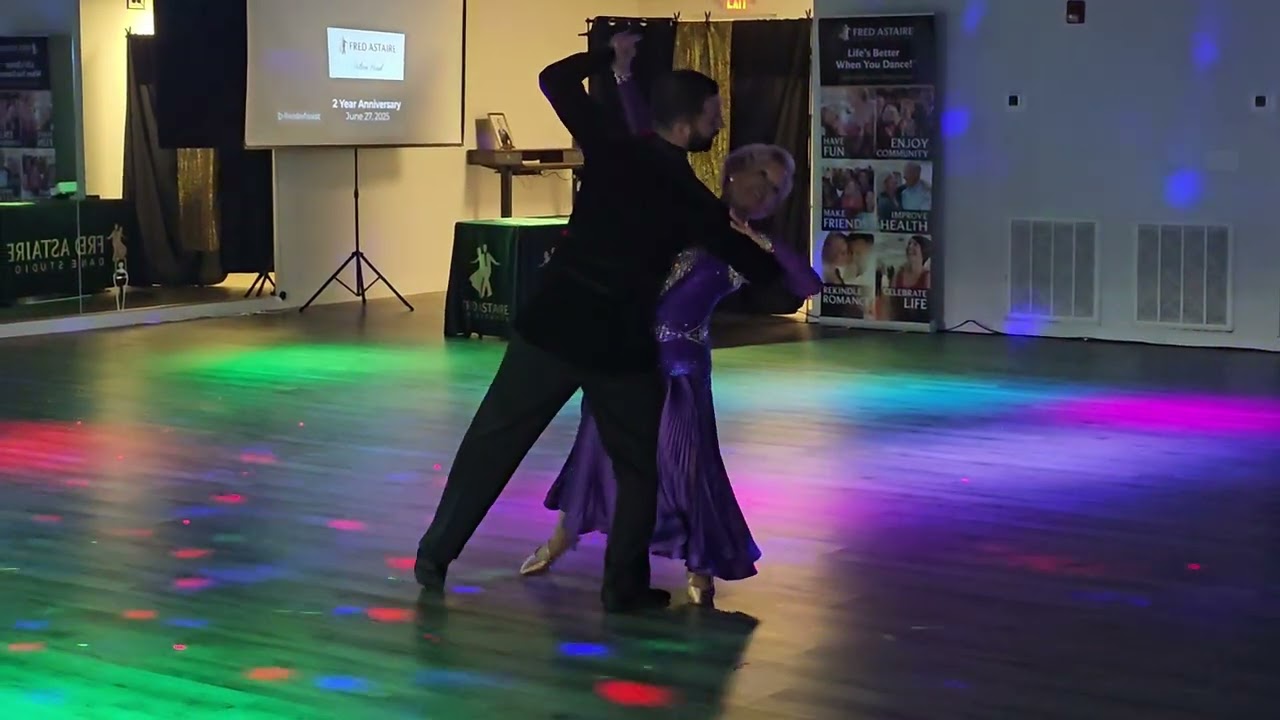 Waltz Show by Marcia & Paul at our 2 Year Anniversary Party