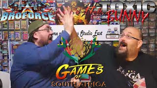 Games of South Africa - Toxic Bunny (DOS) and Broforce (Steam) - ARG Presents 248