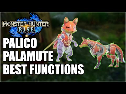 Palico & Palamute Best Set up, Builds, Combat & More (Monster Hunter Rise)