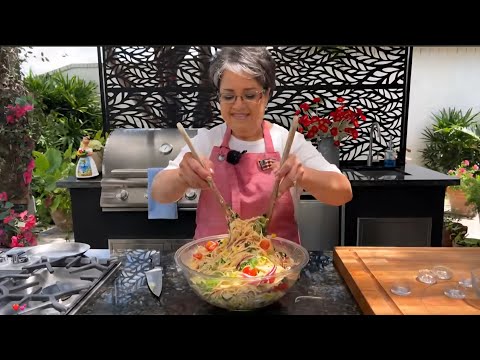 Delicious Cold Spaghetti Salad / Easy Summer Meal ❤️