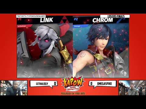 Kapow Smash December 2018 - Lethalogy(Link) Vs OmegaSpike(Chrom) - Ultimate Losers Semis