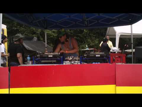 Back-a-wall at Rastaplas 2014. Zoetermeer, Netherlands