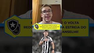 Botafogo vence o Volta Redonda por 1 a 0 na estreia do técnico Martín Anselmi