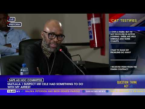 'Cat' Matlala: Brown Mogotsi is a con artist and Bheki Cele is an extortionist