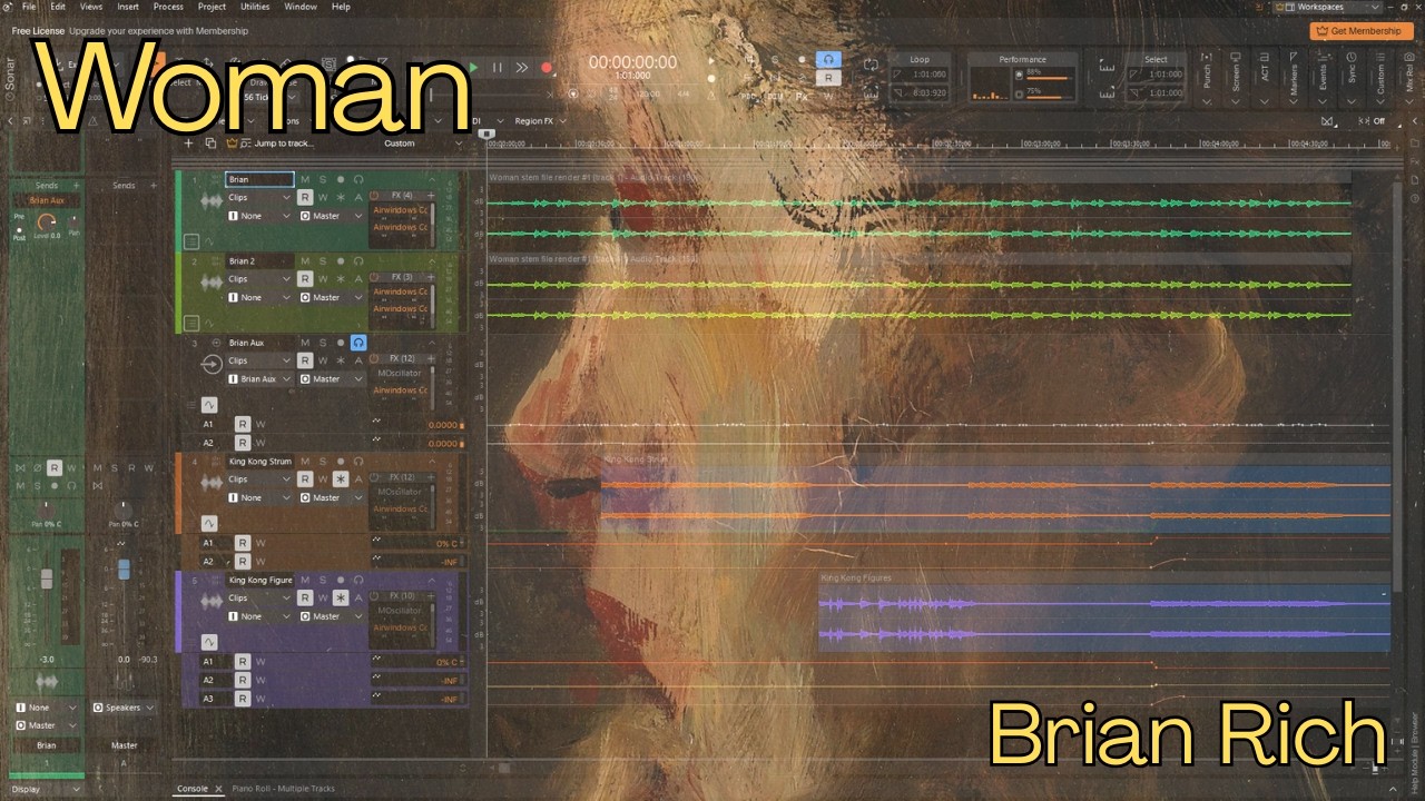 Sparsely Transcendent Woman