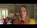 Pabostudent Marielle uit Emmeloord geeft les aan huis