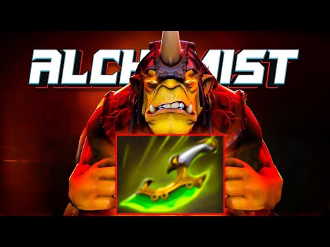 Insane 1100+ GPM Alchemist Insane Damage 26Kills Rampage Swift Blink 6K MMR Hit like a truck🔥