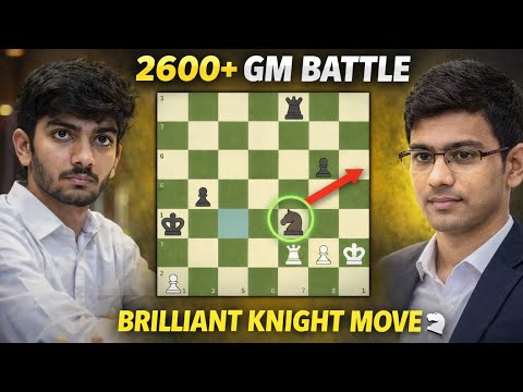 Gukesh vs Aravindh 😳 | When Indian GMs Clash ♟️ Epic Chess Game