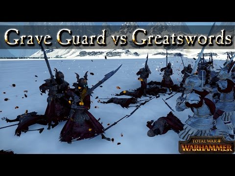 Grave Guard vs Greatswords - Total War Warhammer