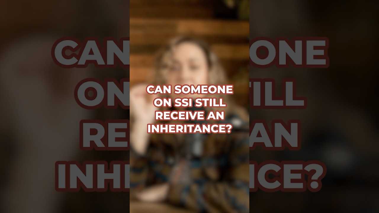 Not every inheritance should be distributed the same way-SSI matters 💙📄 #EstatePlanning  #SSI