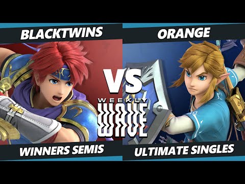 Weekly Wave 28 Winners Semis - Blacktwins (Roy, Pyra Mythra) Vs. Orange (Link) SSBU Ultimate