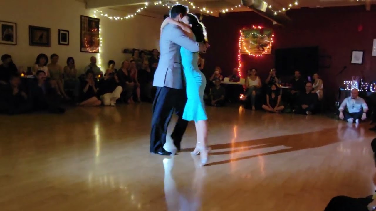 Maxi Copello and Raquel Makow performance @ locos por El tango on 06/27/22