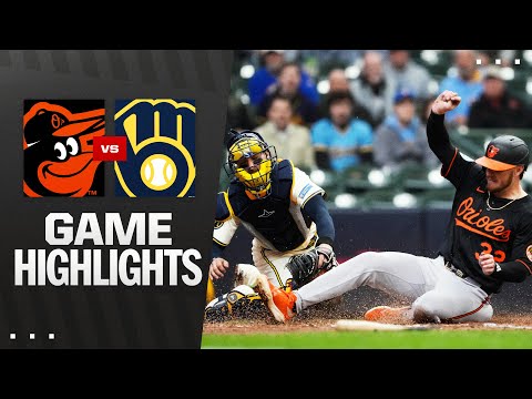 Orioles vs. Brewers Game Highlights (5/21/25) | MLB Highlights
