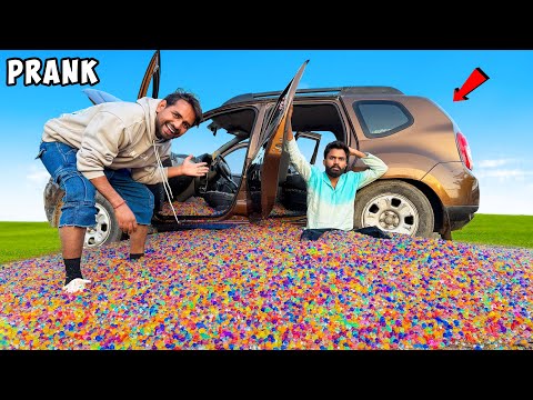 20 Million Orbeez Balls In Manish Car | पूरी गाड़ी तबाह हो गई 😭 | Prank Gone Wrong