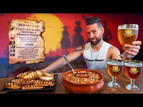 BUD SPENCER SAREBBE ORGOGLIOSO DI ME… - 3 KG di Fagioli con Salsiccia Challenge | THOMAS HUNGRY