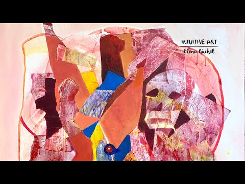 Von dieser Technik wirst du begeistert sein!Intuitive ART/ Elena Buechel