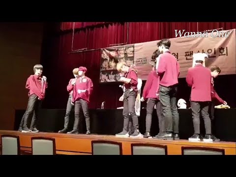 [ FANCAM ] 180610 Wanna One at Sangam Fansign – 워너원