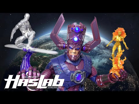 Haslab GALACTUS Review! The BIGGEST Marvel Legends Action Figure Yet!