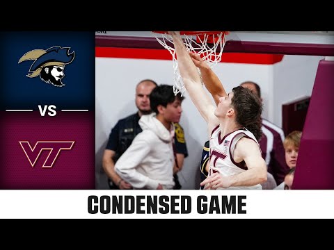 Charleston Southern vs. Virginia Tech Condensed Game | 2025-26 ACC Men’s Basketball