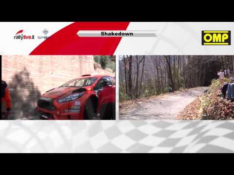 64° RALLYE SANREMO  - Shakedown - Interviste ad Andreucci e Campedelli