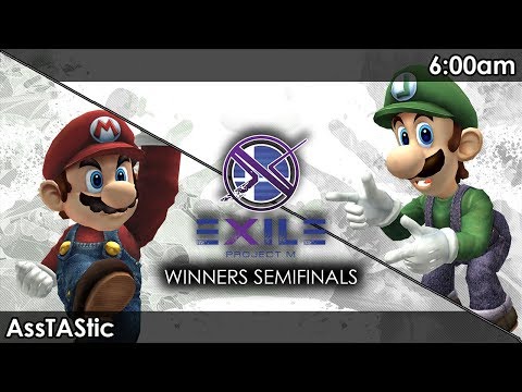 Project M: KoF | AssTAStic (Mario) V SMT | 6:00am (Luigi/Link) - Exile 126 SSBPM