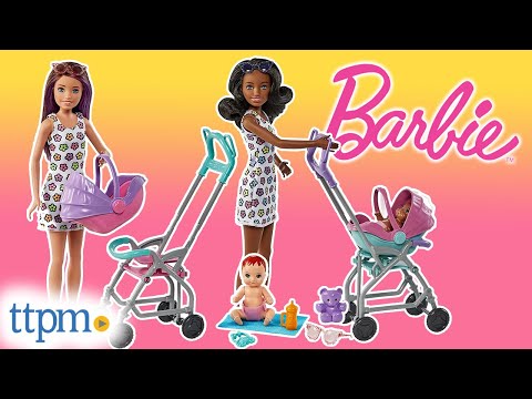 Mattel BARBIE auklės rinkinys (GXT34) video