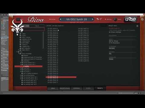 DIVA Soundbank - Orange Dream Vol.2 - Vicious Antelope - Presets Walkthrough