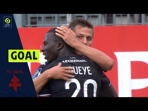 Goal Nicolas DE PREVILLE (26' - FCM) STADE BRESTOIS 29 - FC METZ (1-2) 21/22