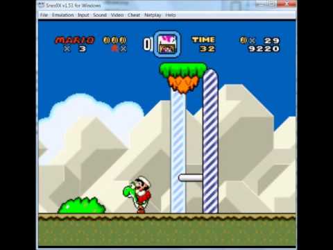 GSCentral - Super Mario World (SNES) - Spawn Green Bacon 1 (Small Green Island) (PAR)