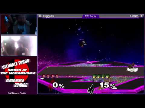 McMansion 6 - SSBM RR Pools - Higgins (Ice Climbers/Ganon) vs Smith (Luigi/Roy)