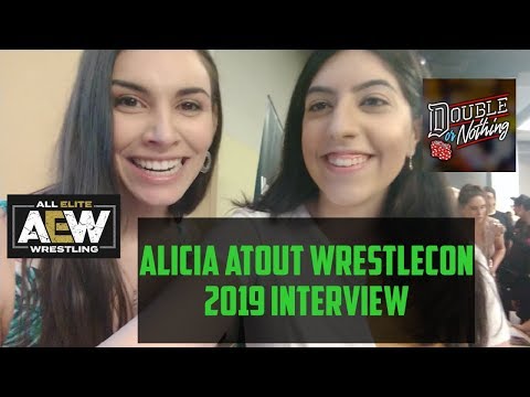 Alicia Atout WrestleCon 2019 Interview | It's Samira Interviews
