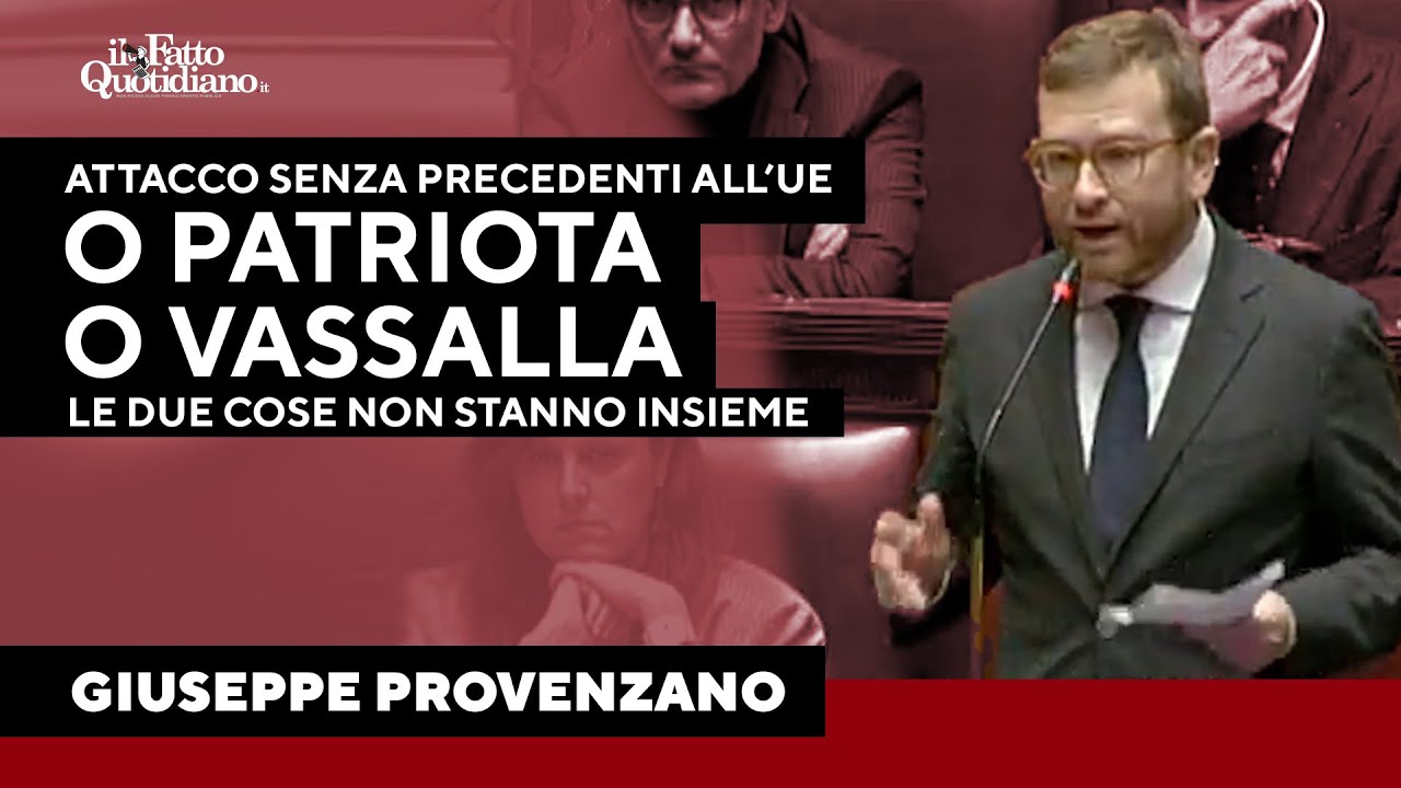 Pd vs Meloni: "Patriota o vassalla? Da Trump attacco senza precedenti all'Ue, da lei silenzio"
