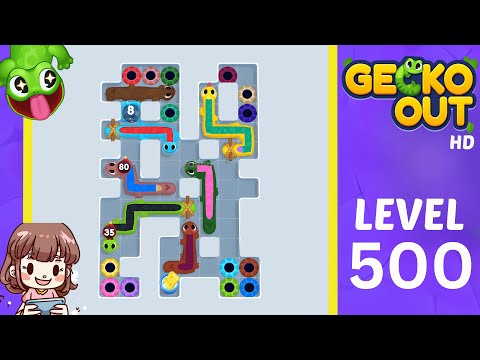 Gecko Out Level 500 Solution Walkthrough