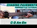 Chasing Pavements | Adele (Guitar Fingerstyle Cover) Tabs