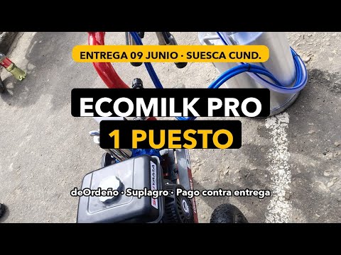 🚜 ENTREGA HOY · Ecomilk Pro 1 Puesto en Suesca Cundinamarca · deOrdeño Suplagro 🐄