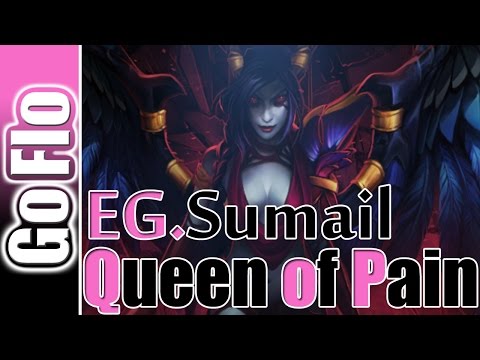 Queen Of Pain Eg.Sumail Pro Dota 2 Full Gameplay