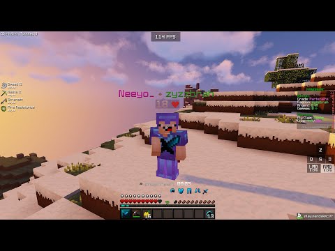 I teach you how to pvp on minecraft (settings + tips and techniques) Tuto PvP